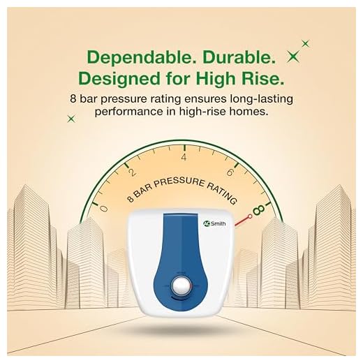 AO Smith Geyser 25 Litre 5 Star Rating (BEE), Vertical Water Heater | Geyser 25 Ltr For High Rise Building | 7 Year Tank Warranty, 2 Year Comprehensive Warranty | SDS-GREEN-025