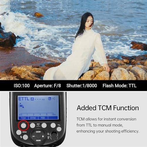 Image of Godox TT685II TT685II-C Flash for Canon, 2.4G Wireless External Flash Speedlite 1 /8000s HSS, TCM Instant Conversion, Quick-Release Lock, Compatible for Canon EOS Cameras