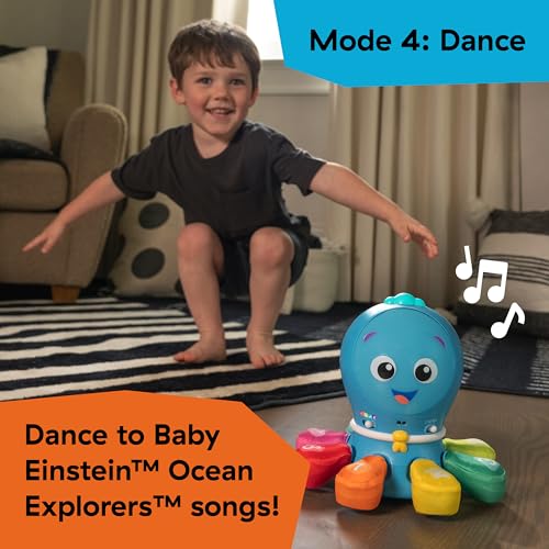 Baby Einstein 16651-1-A3-EN-P-MEWS-W11 Ocean Explorers Go Opus Go 4-In-1 Crawl & Chase Activity Learning Toy thumb #6