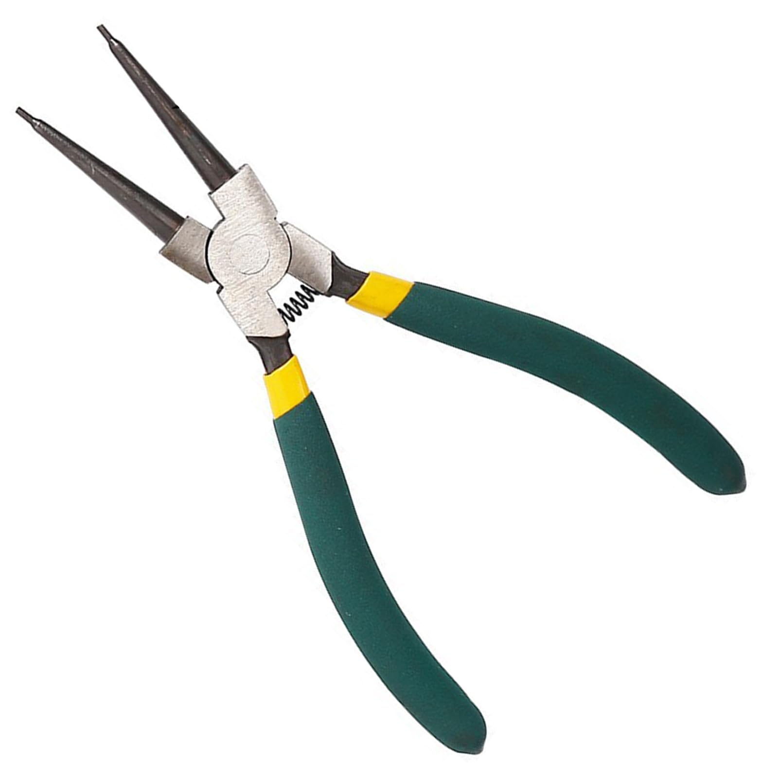 Tsophreniq Design D 7Inch Double Purpose Circlip Pliers With Bent And Straight Heads For Internal External Spring Rings Removal Double Purpose Pliers