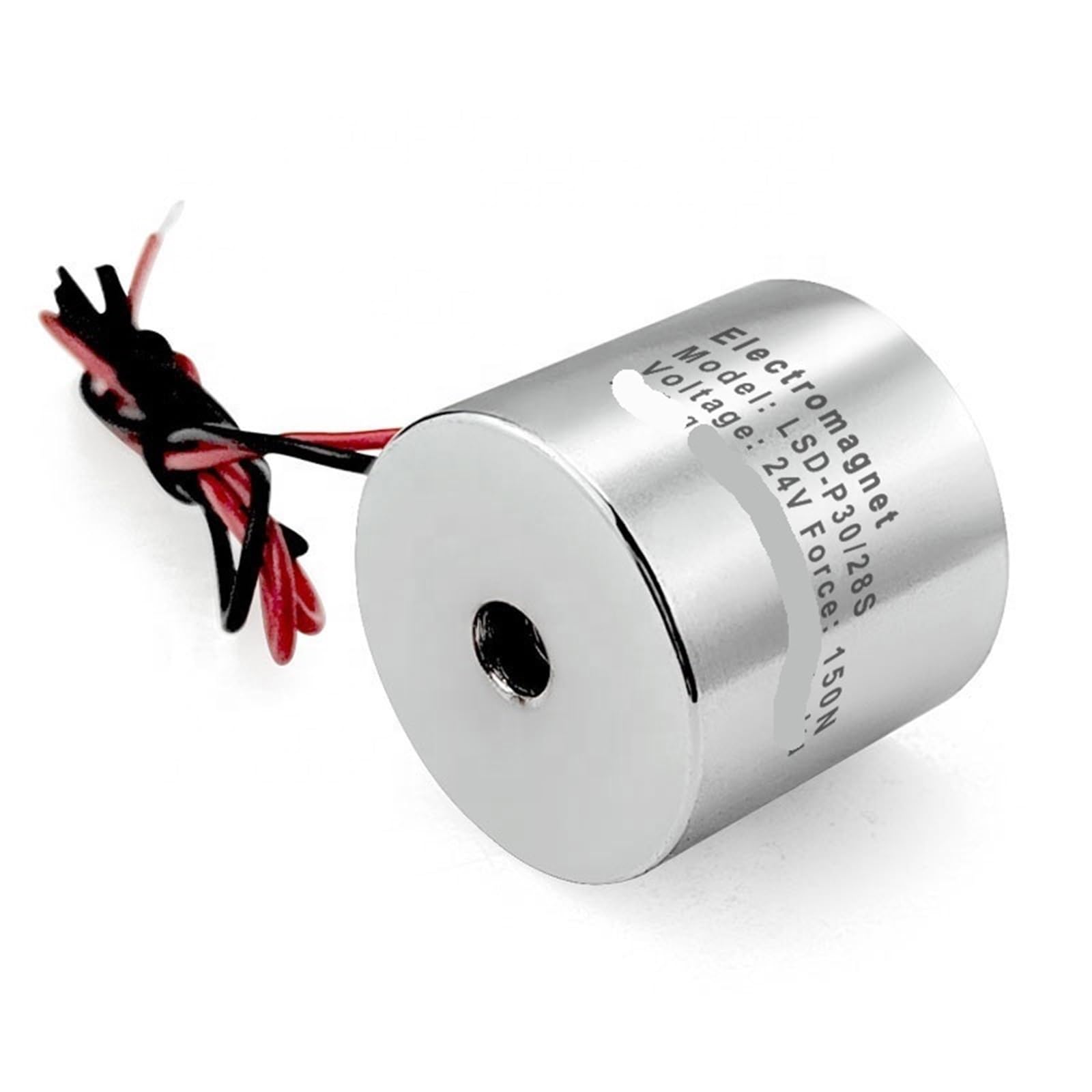 LSD-P30/28S okrągły elektromagnes DC Remanenz Solenoid Sucker magnes podnoszący 1 szt