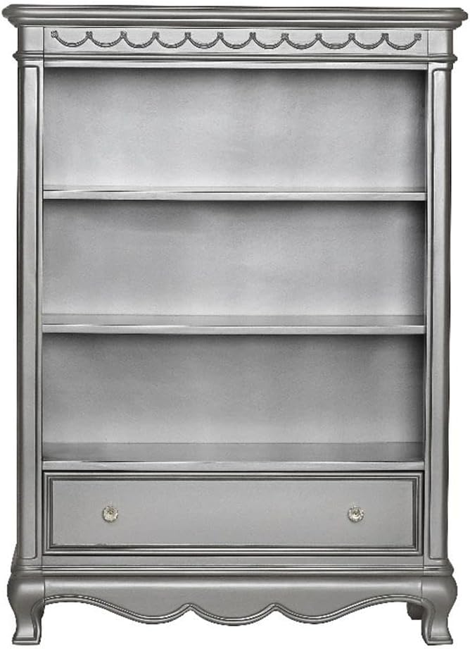 Baby Cache Adelina Bookcase Metallic Gray