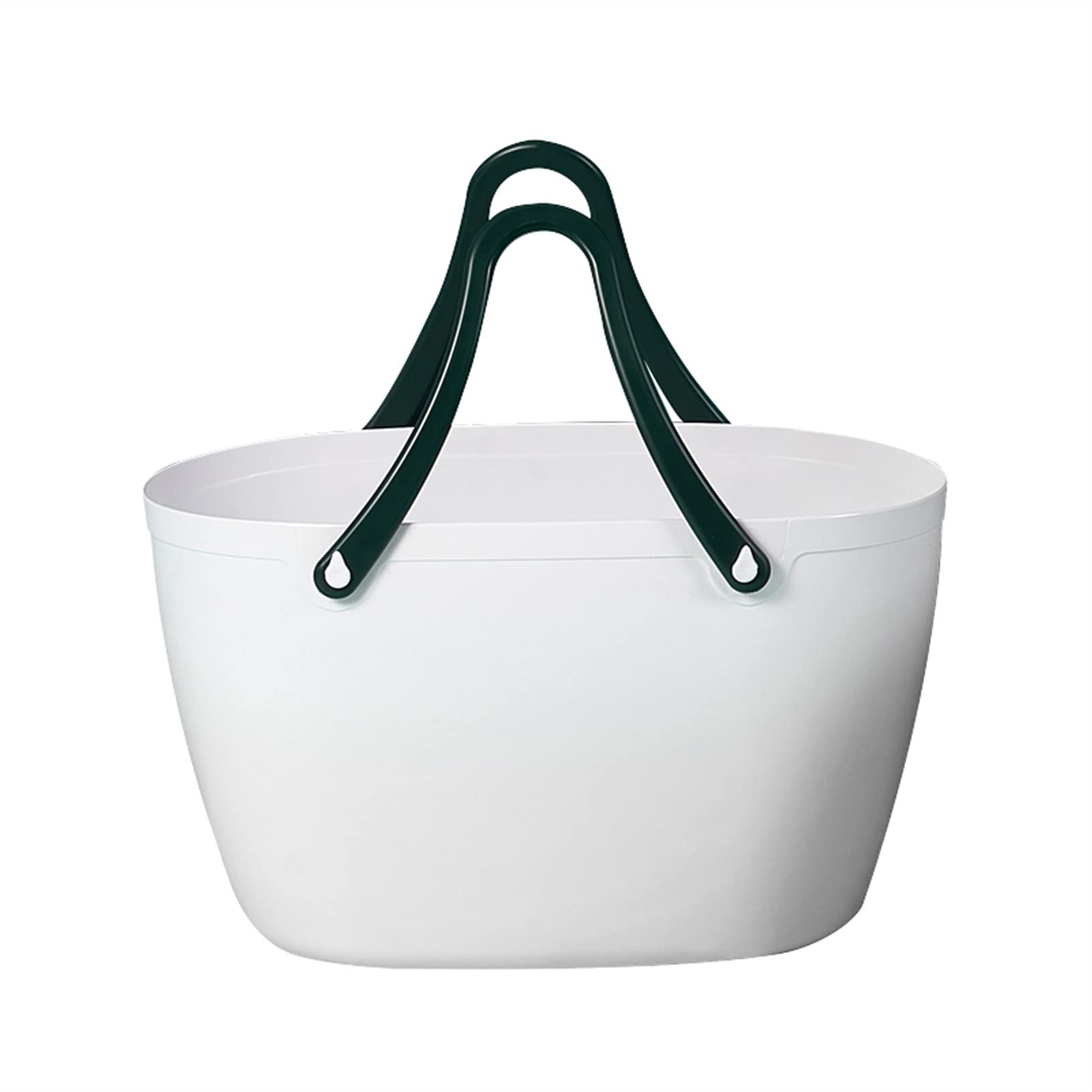 Protección Ambiental Cesta de Picnic portátil for el hogar Plástico Grande Cesta de Compras INS Cesta de Compras Cesta de Picnic Cestas de la Compra