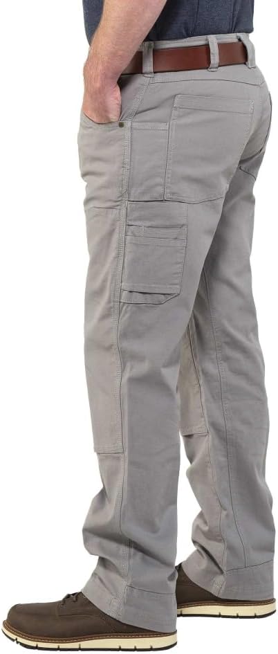 Jack Rivet Men's JR1000 Irondale Flex Canvas Double Knee Utility Pant