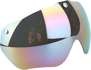 Magnetic Bike Helmet Goggles Detachable Sun Visors Removable Sun Windshield for Cycling Helmet Windproofs Sports Glasses