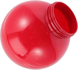 SEWACC Cubierta Decorativa de Luz de Poste para Parques y Calles Resistente al Agua y Uv Diámetro de Color Rojo