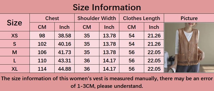 Gilet Donna, Canotta all'Uncinetto Donna Morbido Cotone Bottoni sul Davanti Senza Maniche Cardigan Estivo Traforato Canotta Casual Maglia Leggera Copricostume per L'Uso Quotidiano e Feste