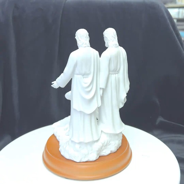 Estatua Joseph Smith Primera Visión 6 pulgadas Mármol miniatura 5