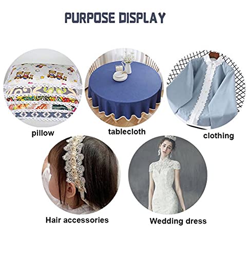 Ruban Dentelle Vintage Noir 15 Yard Ruban Décoratif Dentelle