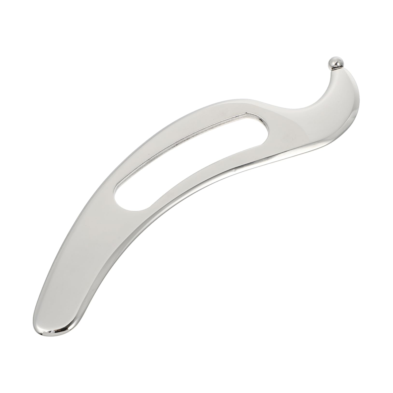 Ipetboom Tabla de Masaje Gua Sha para Músculos, Herramienta de Relajación Acero Inoxidable