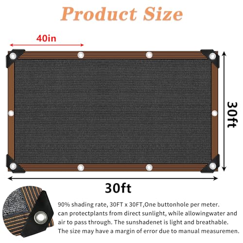 Cubierta de red solar para plantas que evita quemaduras 3