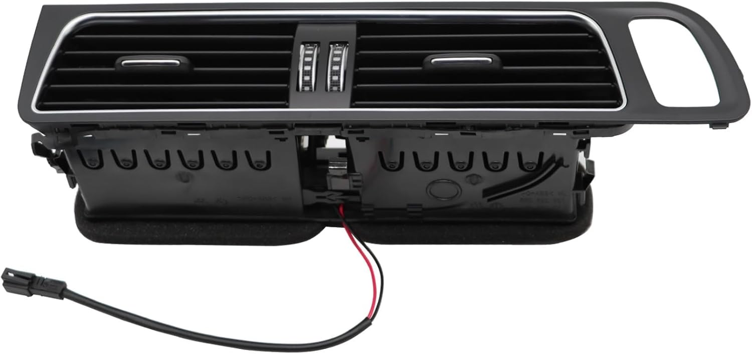 8R1820951L Car Front AC Vent Grille Outlet Panel Compatible with Q5 2009-2017 Dashboard Vent 8R1820951GWVF