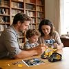 5-in-1 Robot Building Kit for Kids 6-12, STEM Coding Robot Toy with App & Remote Control, DIY Expression Robots, Educational Engineering Building Set Gift for Boys Girls (348 PCS)