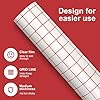 Transfer Tape for Vinyl - 12" x 16.4 Feet（30.5 cm x 500 cm) with Clear Alignment Grid Vinyl Transfer Tape, Cameo Vinyl Transfer Tape for Decals, Signs, Walls, Windows,Mug #2