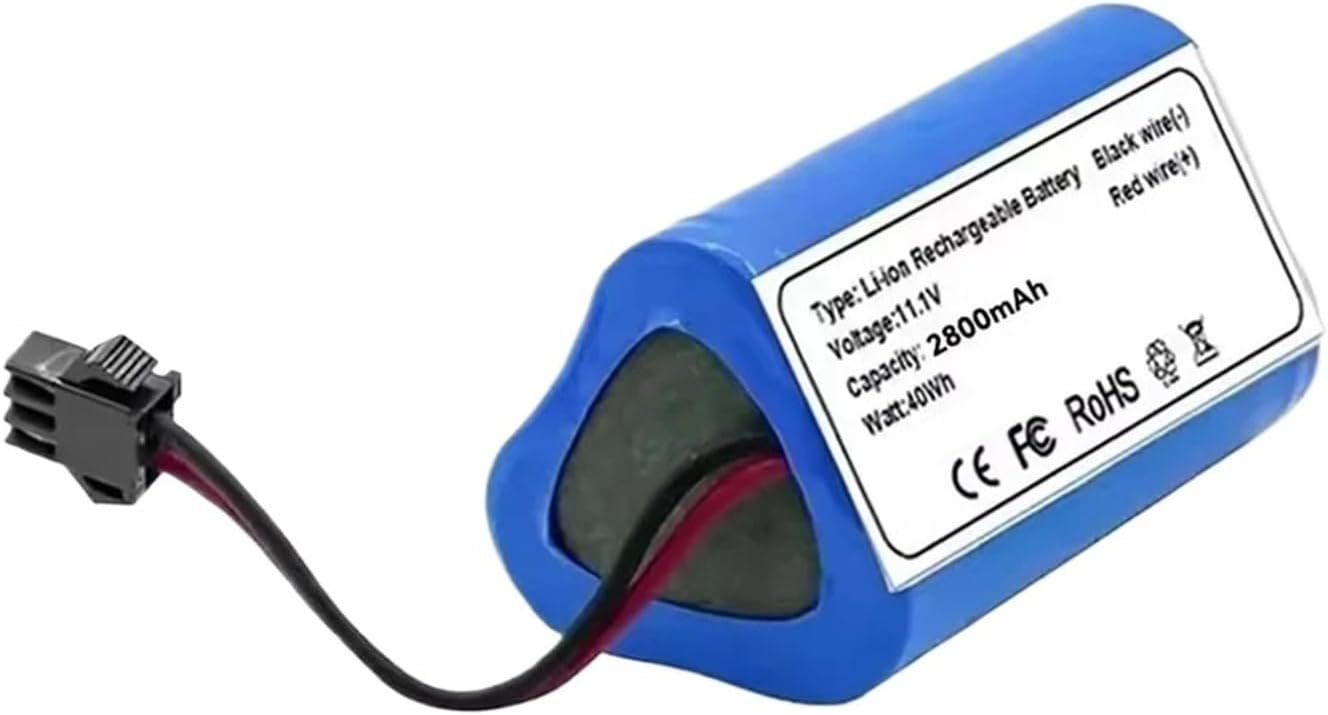 Wet Robotic Vacuum Cleaner Lithium Battery, Compatible For Lefant, M501A,Compatible For Conga, 890 Slim,Replacement Battery(3000mAh)