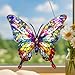 Butterfly Gifts for Women, Butterfly Acrylic Ornament with Story Card, Acrylic Rainbow Suncatcher Window Hanging Decoration, Inspirational Gifts for Women, Christmas Ornament Decorations 2025