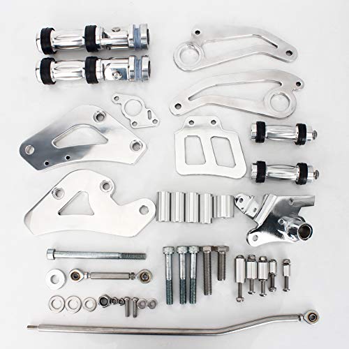 Tarazon Polished Billet Forward Controls Footpegs For Honda Shadow Aero 750 Vt750C 2004-2015 #TOP5