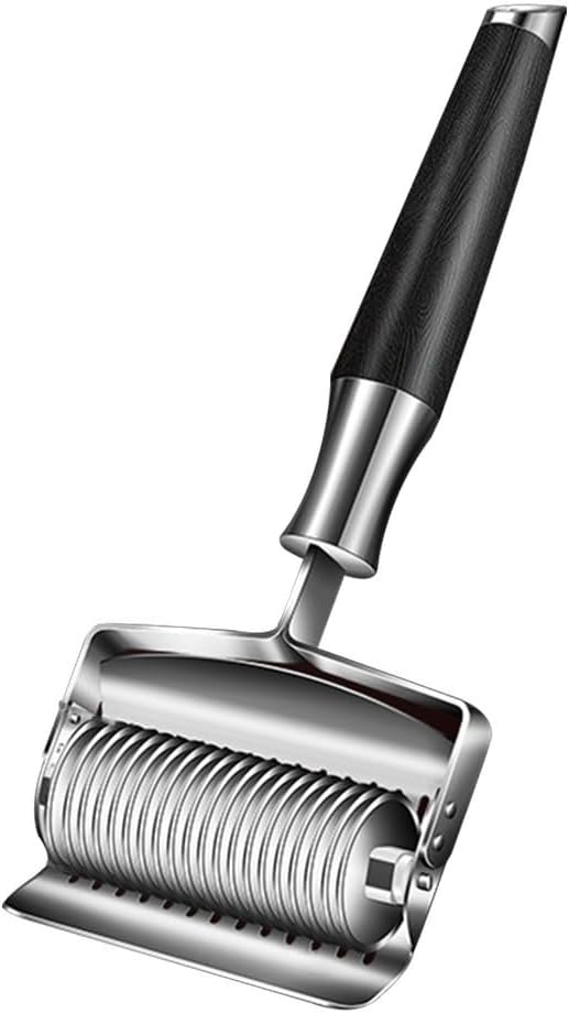 Noodle Cutter roller Multifunctional Stainless Steel Manual Noodle Cutter Roller with 13/19 Slicers for Kitchen,Versatile Dough Cutting Tool for Pasta, Garlic(B) Noodle Cutter roller Multifunctional Stainless Steel Manual Noodle Cutter Roller with 13/19 Slicers for Kitchen,Versatile Dough Cutting Tool for Pasta, Garlic(B)