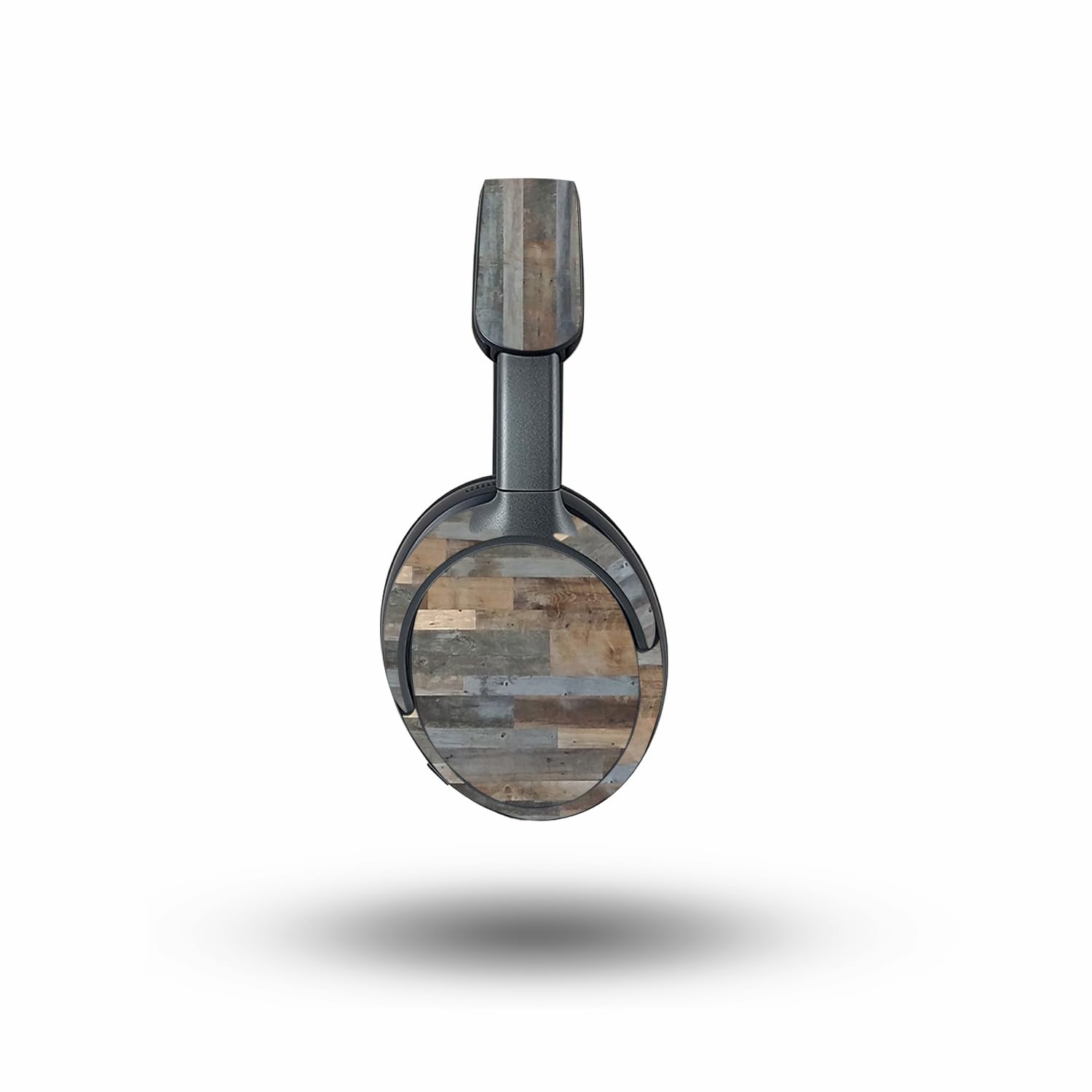 MightySkins Skin Compatible with Bose QuietComfort Ultra - Gray Wood | Protective, Durable, and Unique Vinyl Decal wrap Cover | Easy to Apply, Remove, and Change Styles