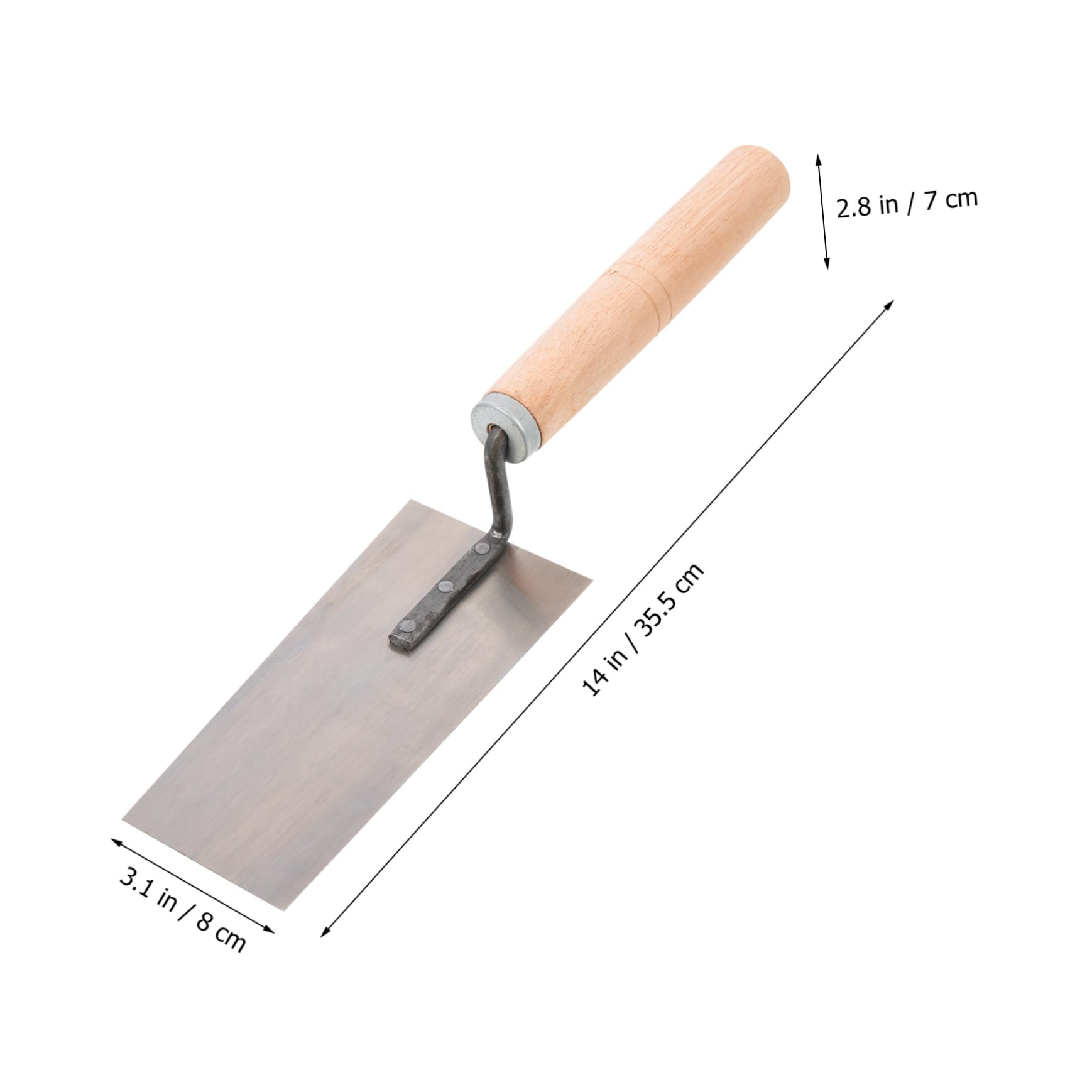 SHINEOFI 5piezas Cortador De Masilla Llana Para Raspador Espátula De Construcción Llana De Paleta Para Albañilería
