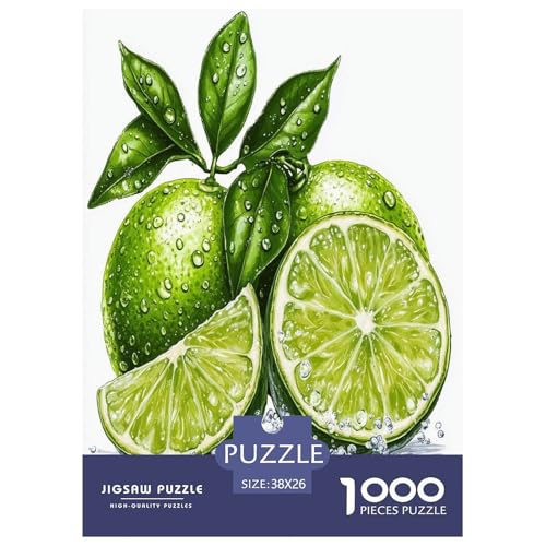 Rompecabezas imposible de limón de 1000 piezas para superar el aburrimiento con un gran desafío