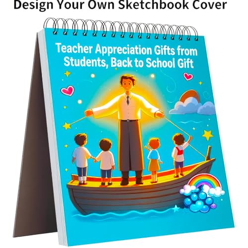 Image of Soucolor Sketchbook 9x12, 100 Sheets Drawing Pad,Art Sketch Book for School