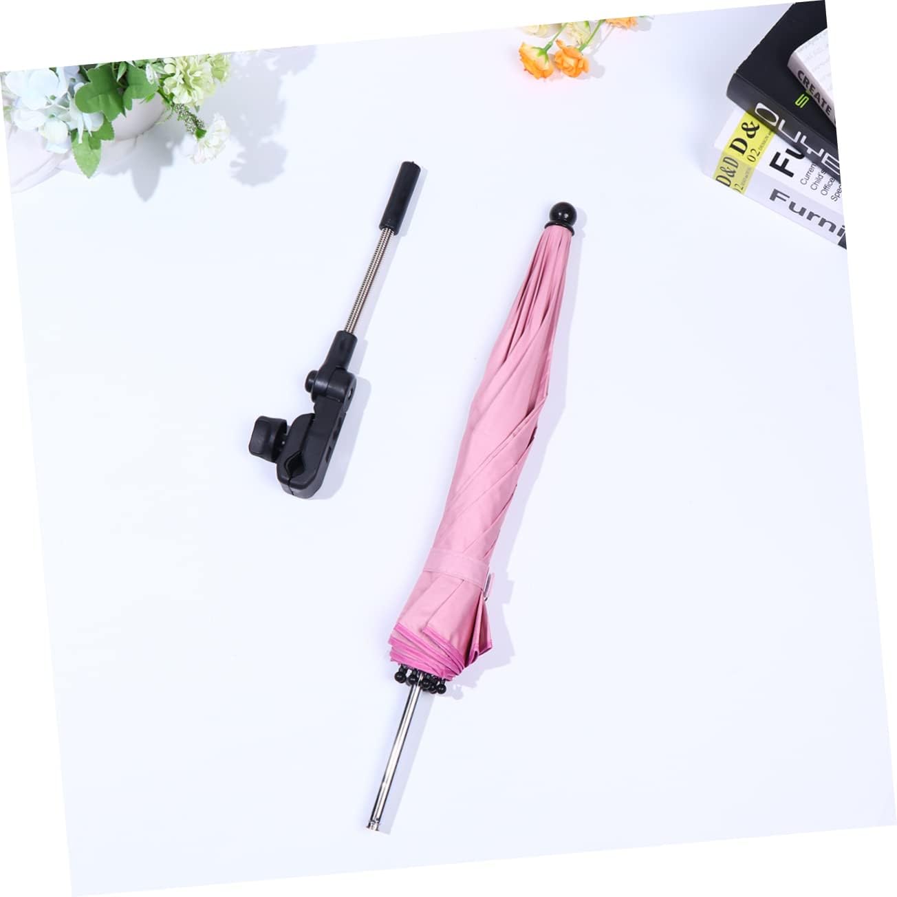Yardwe Convenient Cart Sun Umbrella Multifunctional Stroller Canopy for Outdoor Use Durable for Cart Supplies Essential Summer Protection
