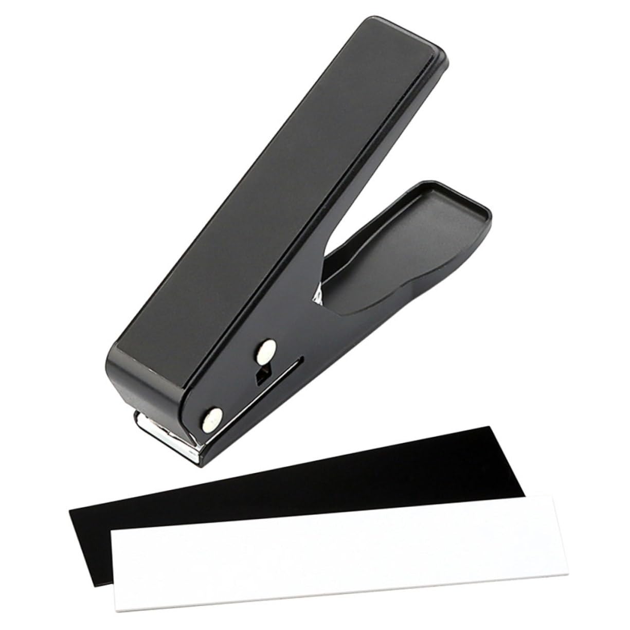 Beaupretty Punzone per Plettro Chitarra Professionale Nero Taglierina Portatile per Creare Plettri Te Precisi per Musicisti e Appassionati Strumento Facile da Usare per DIY Guitar Maker