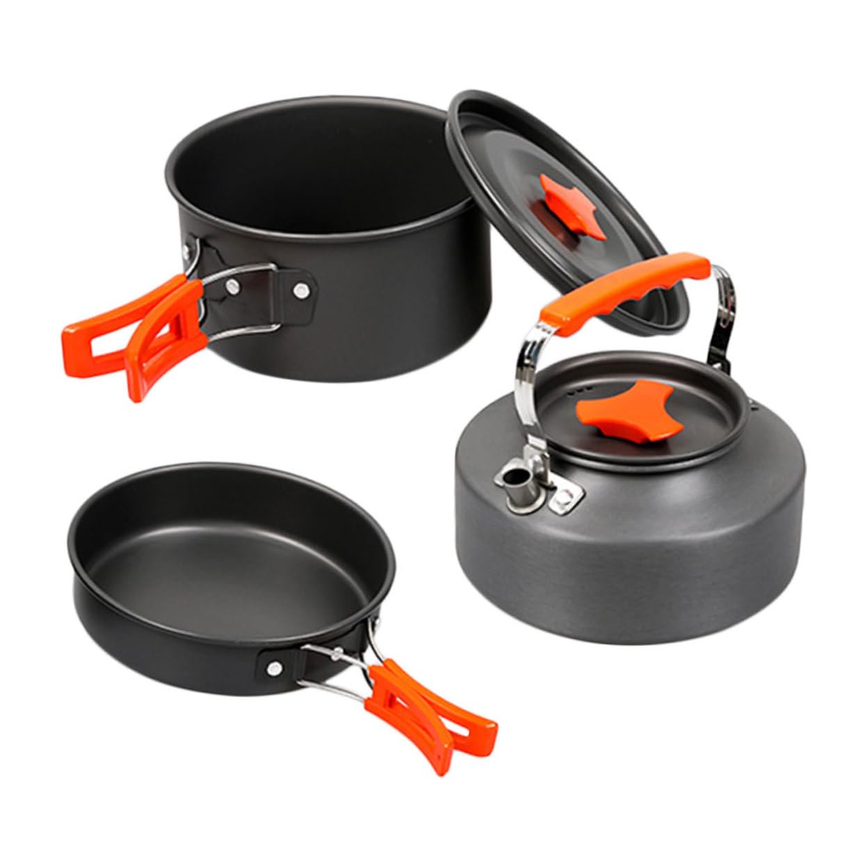 2 Set Picnic Kit Completo per Persone per Escursioni e Attività Outdoor