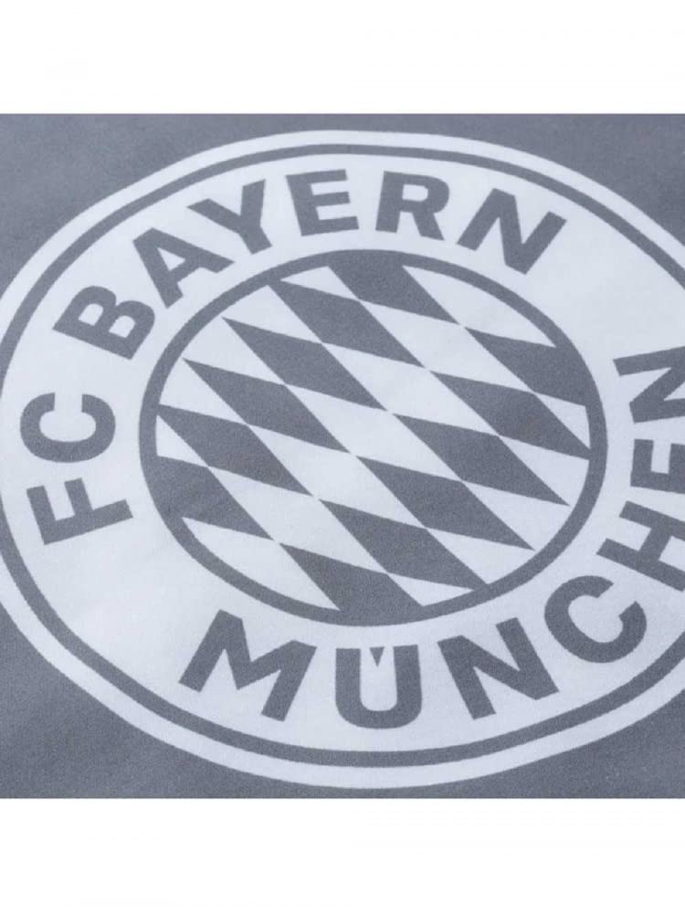 FC Bayern München Pailletten Wendekissen schwarz Mia San Mia Kissen Dekokissen FCB
