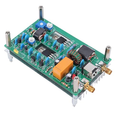 Tonysa 30W HF Lineal Amplificador Lleva 3-28MHz, Amplificador de Potencia de RF para Transceptor de Radio QRP Ham.
