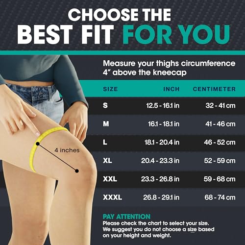 Image of Modvel Compression Knee Brace for Women & Men - 2 Pack Knee Brace for Women Running Knee Pain, Knee Support Compression Sleeve, Workout Sports Knee Braces for Meniscus Tear ACL & Arthritis Pain Relief