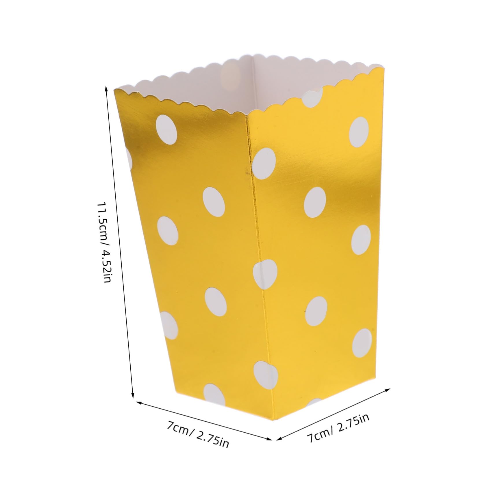 Cabilock Popcorn Box Snacks Bucket for Birthday Party Carnival Movie Night Bulk Supplies