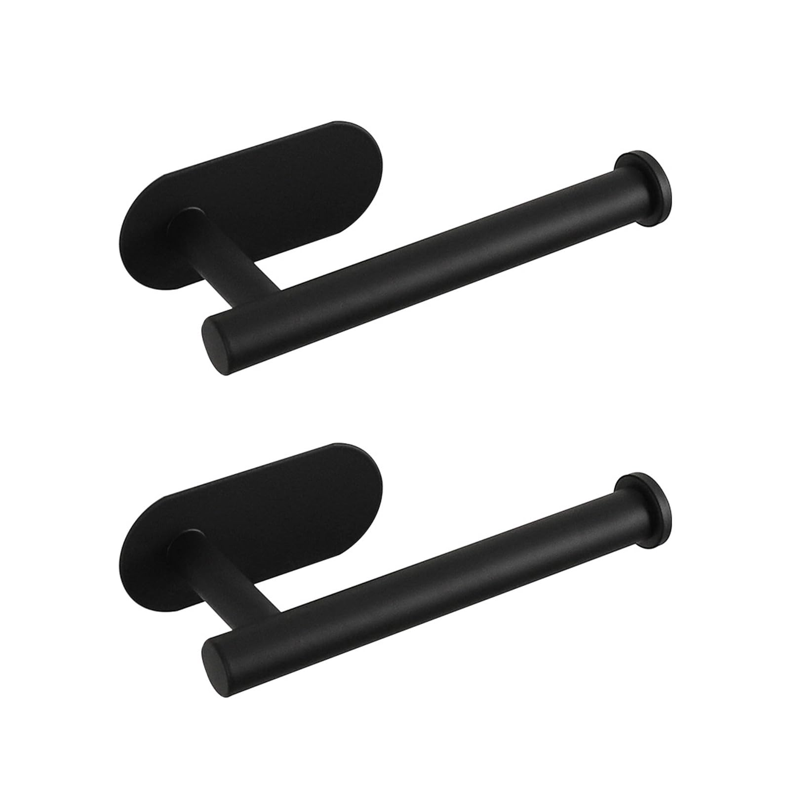 REDANT Black Curtain Tiebacks - 2 Pack No-Drill Adhesive Holdbacks for Drapes, Outdoor & Indoor Curtain Hooks for Home Decor (2Pack, Adhesive)