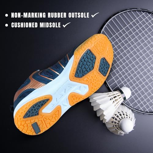 Image of Prokick Storm Court Non Marking Badminton Shoes | Lightweight, Durable & Flexible Badminton Shoes | Also Perfect for Squash, Table Tennis, Volleyball, Basketball & Indoor Sports