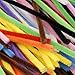Produktbild Creation Station 100 Colourful Pipe Cleaners Chenille Craft Stems 4mm x 15cm 6 10 Bright Colours by Creation Station