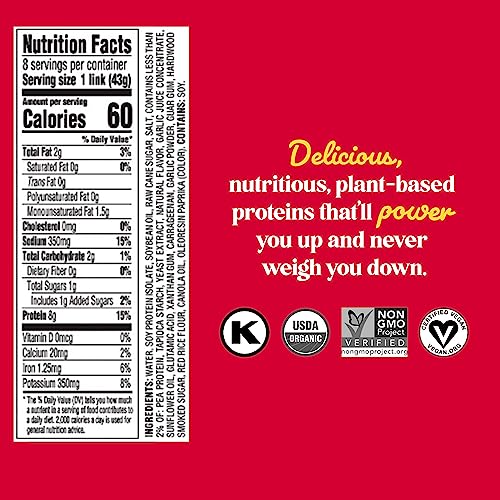 Lightlife 4345410080 Smart Dogs Vegan Hot Dogs 12Oz thumb #7