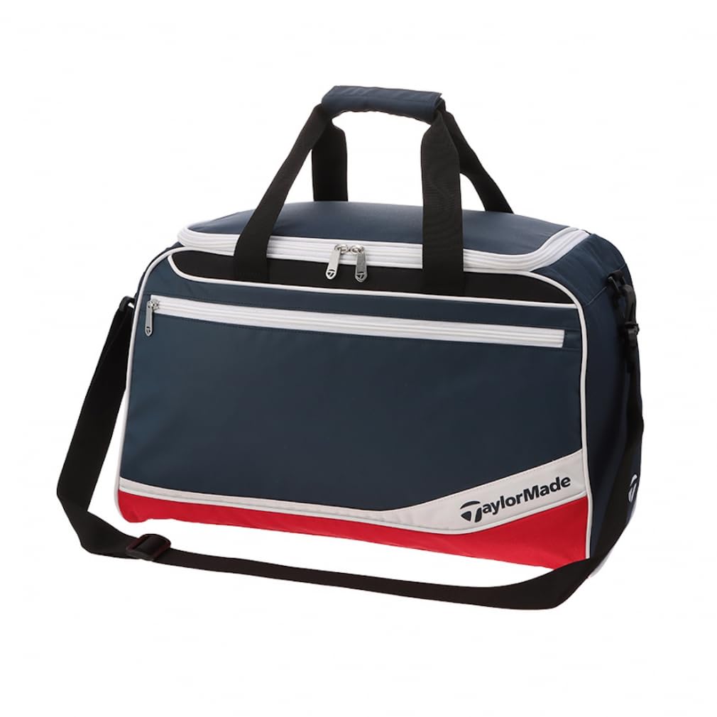 TaylorMade True Light Boston Bag Navy/White/Red Men's Boston Bag 24SS UN068