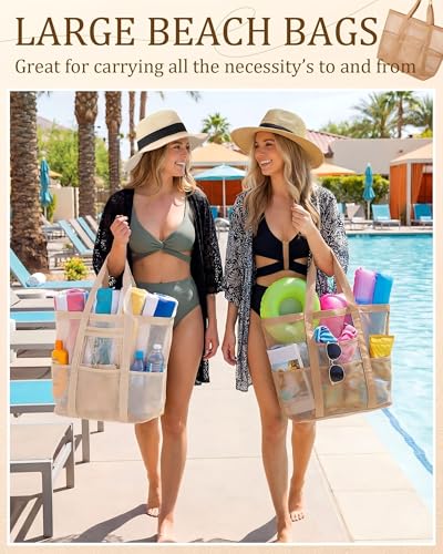 Conjunto de sombrero y bolso de playa para mujer miniatura 2