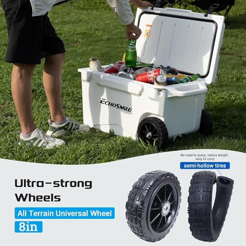 Image of EchoSmile 25 /30 /35 /40 /60 /75 Quart Rotomolded Cooler, Built to Stand up to The Rigors of The Journey