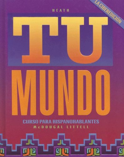 Amazon.com: Tu mundo: La ciberedición: Student Edition 2002 (Spanish ...