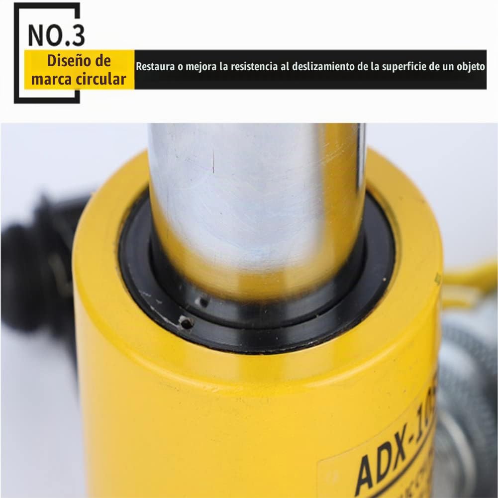 Gato Hidráulico, 10T Gato de Elevación Bomba Hidráulica Manual para Reparaciones de Automóviles, Carrocerías de Automóviles, Reparaciones de Marcos y Trabajos de Vonstrucción