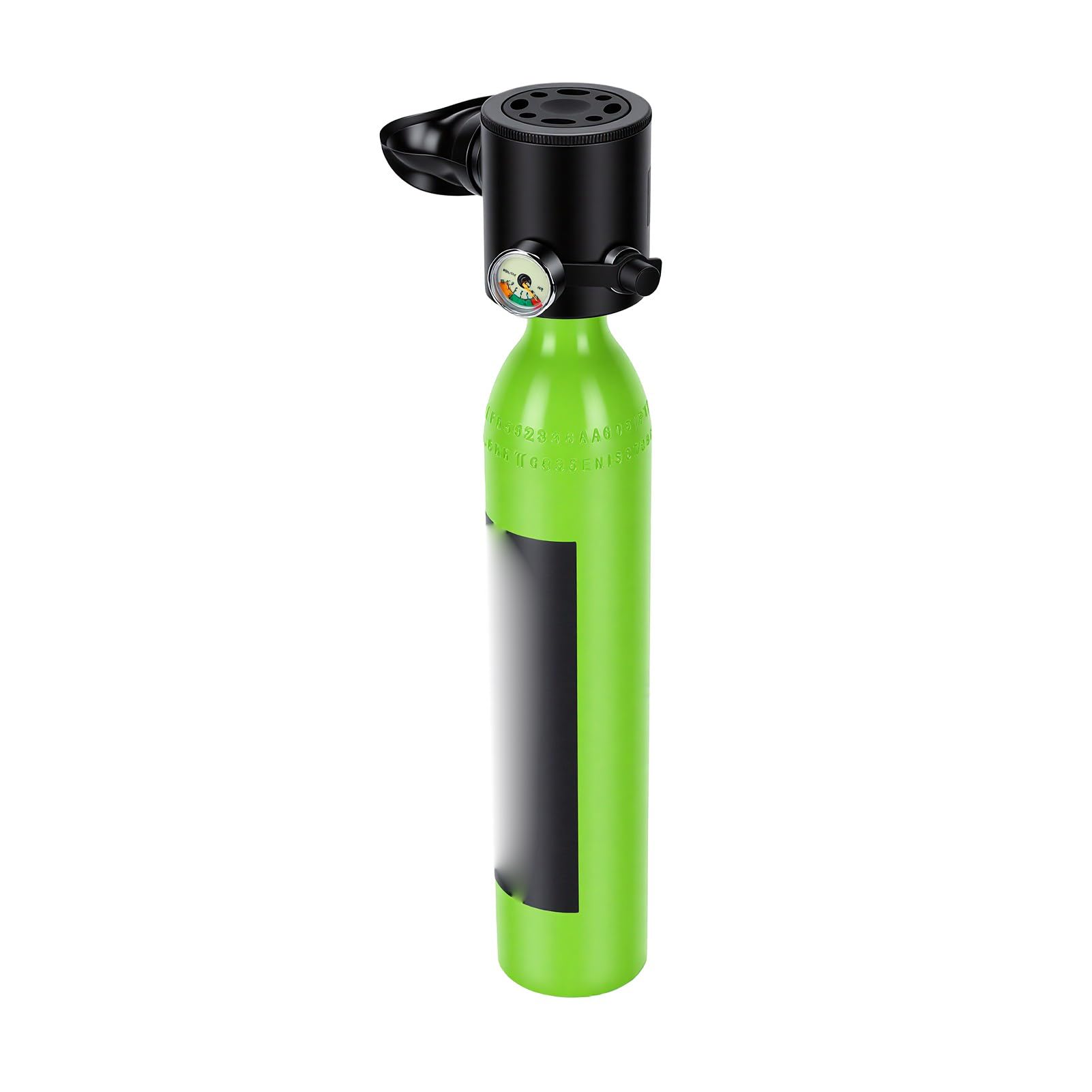 Alomejor Mini Tanque de Buceo 0.5L Cilindro de Aire Portátil para Buceo