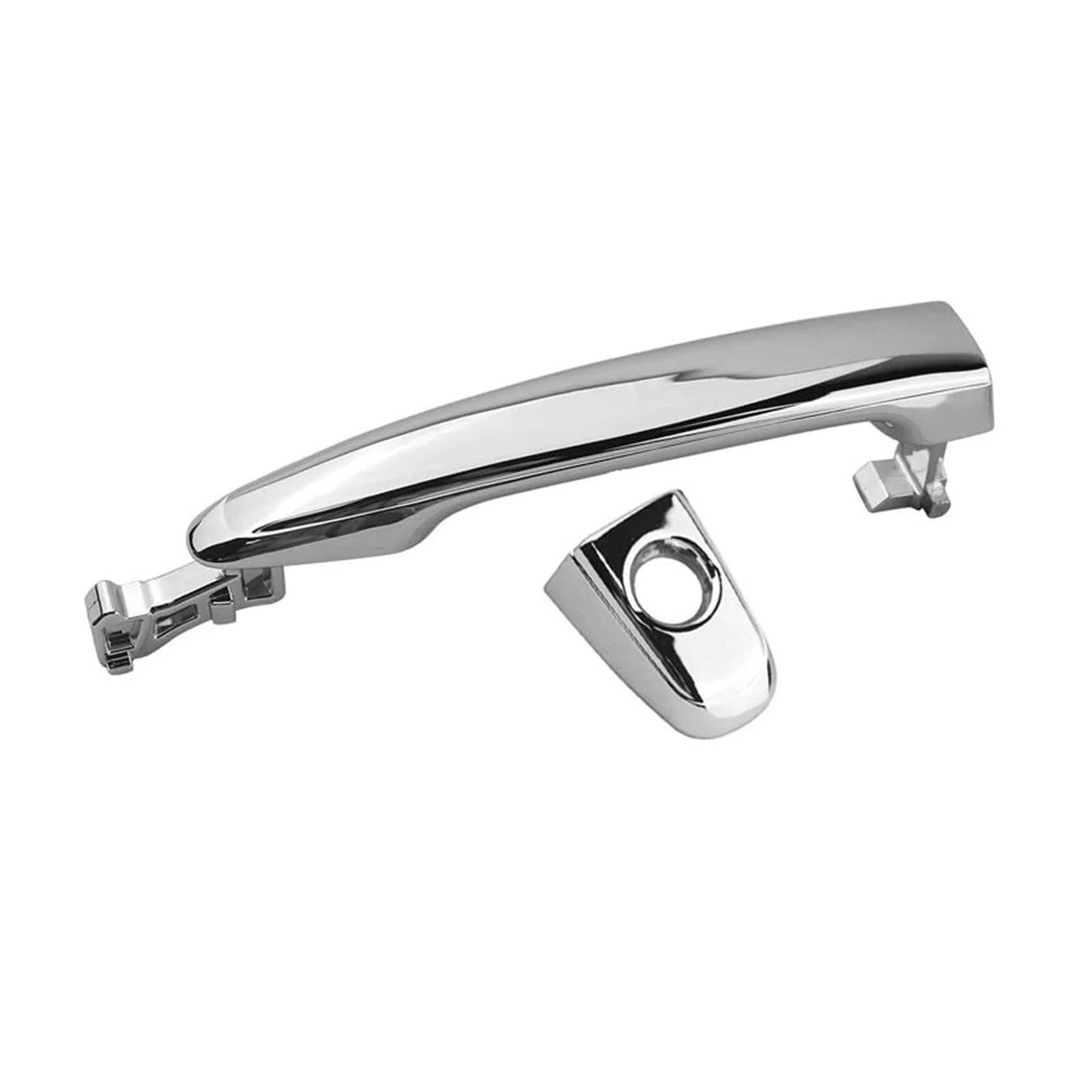 Punxdda Car Exterior Door Handle for Toyota for Camry 2007-2011 69210-0N010 Electroplated Car External Door Handle(Front Left)