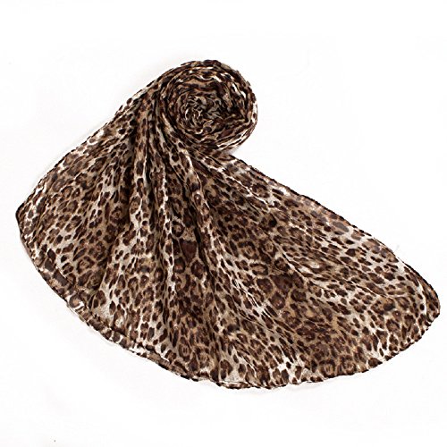 Fashion Lightweight Scarfs For Women Leopard Print2
