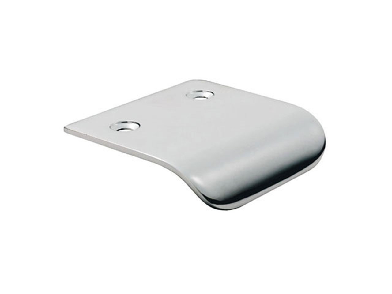 Carlisle Brass Silver Ftd Hidden Finger Pull 50 X 48 X 2Mm