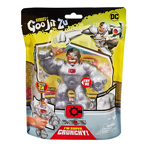 Heroes of Goo Jit Zu Bandai DC Heroes Cyborg Action Figure Multicolor CO41219, Multicoloured, 25 cm de altura - Image 4