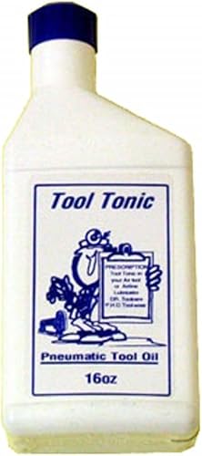 Contractor's Choice TT-16 Tool Tonic - Aceite para herramientas neumáticas prémium - Botella de 16 onzas