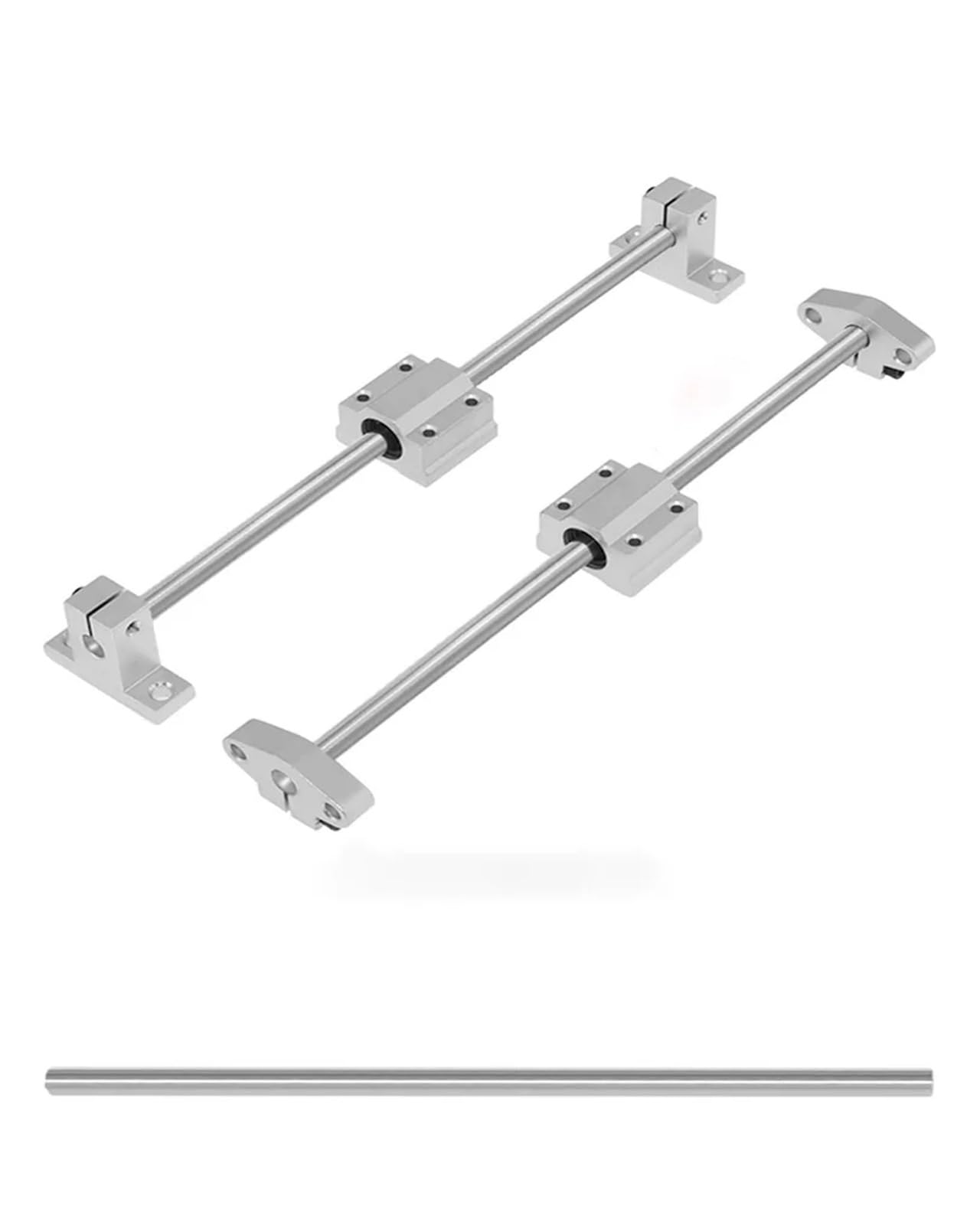 8mm 10mm 12mm chromowany pręt osiowy wału liniowego hartowanego wału liniowego prowadnica pręta ze stali nierdzewnej (Dia12x600mm)