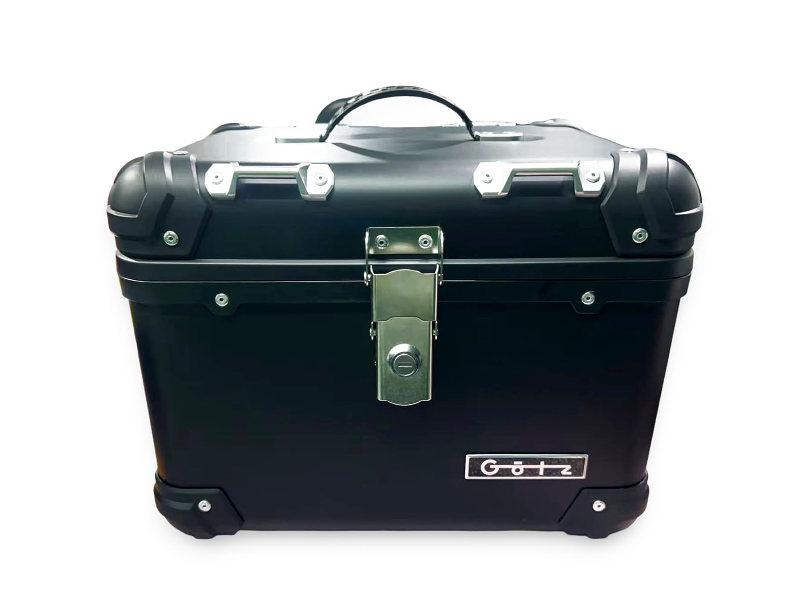 Götz Topcase 35 Liter Aludesign schwarz Komplettset